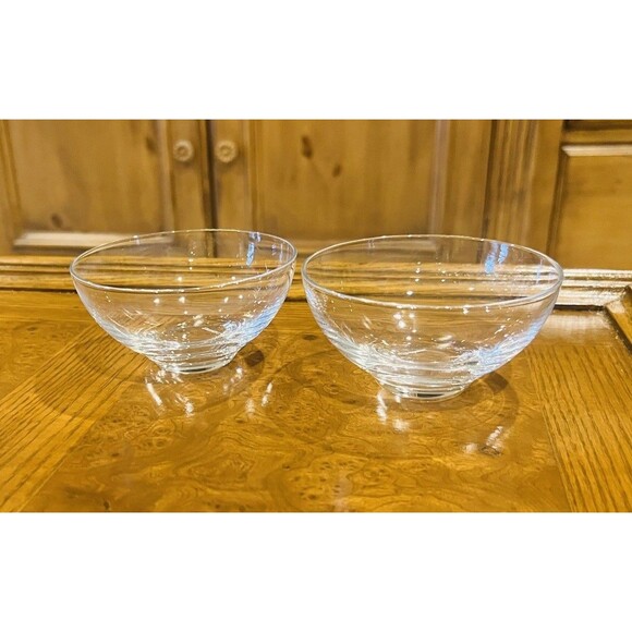 Vintage Tiffany & Co. Crystal Bowls & Original Box - Picture 4 of 16
